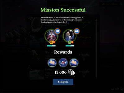 Concept Visual: Meta Game Mission&#39;s Success